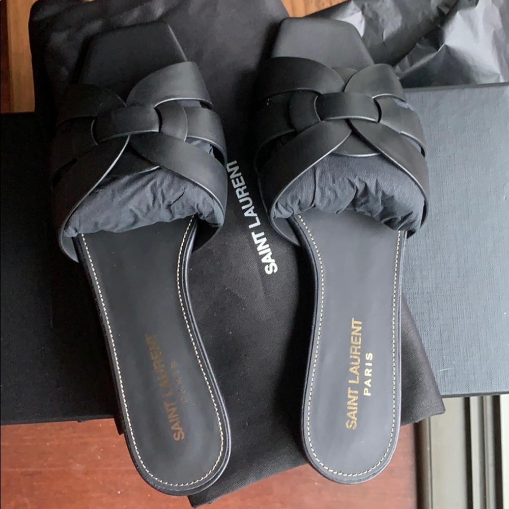 Saint laurent Tribute Nu Pieds Sandals